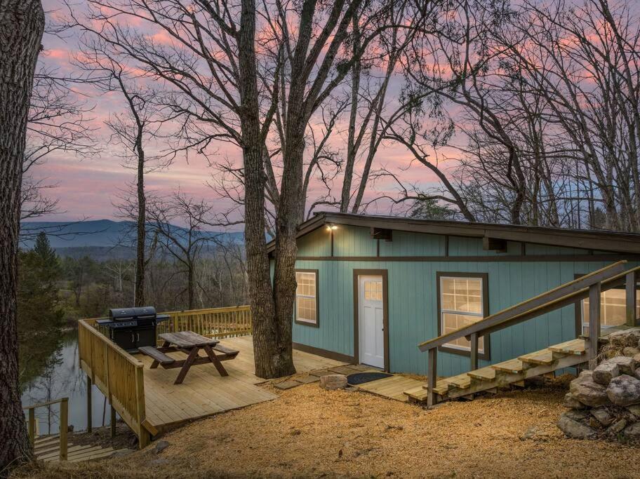 Lazy Lake 3Br Cabin W/ Mtn Views + Hot Tub +Wi-Fi Luray Exterior foto