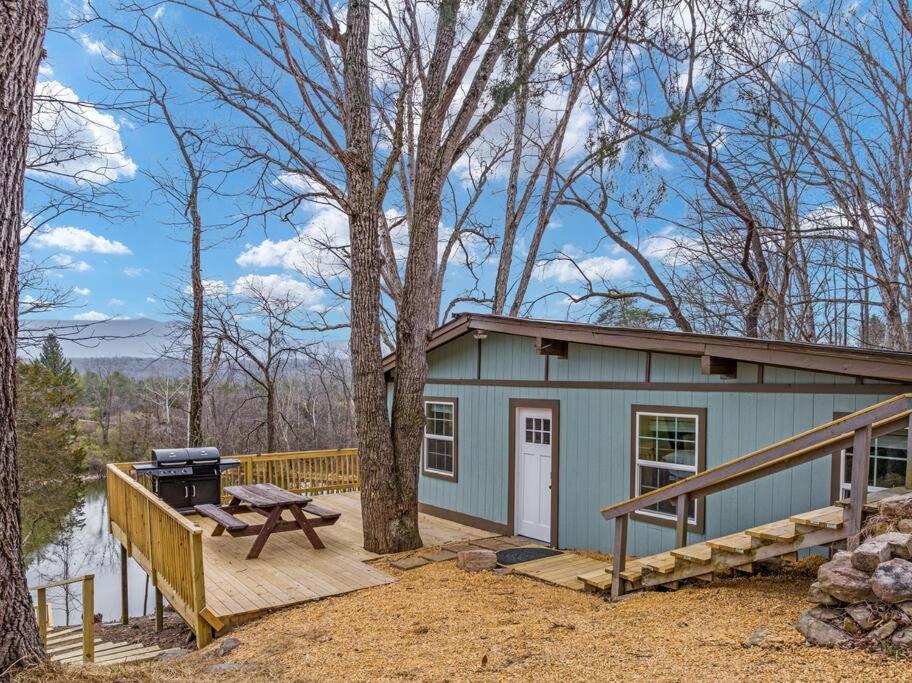 Lazy Lake 3Br Cabin W/ Mtn Views + Hot Tub +Wi-Fi Luray Exterior foto
