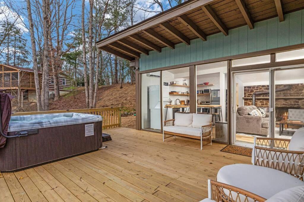 Lazy Lake 3Br Cabin W/ Mtn Views + Hot Tub +Wi-Fi Luray Exterior foto