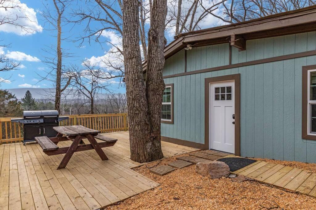 Lazy Lake 3Br Cabin W/ Mtn Views + Hot Tub +Wi-Fi Luray Exterior foto