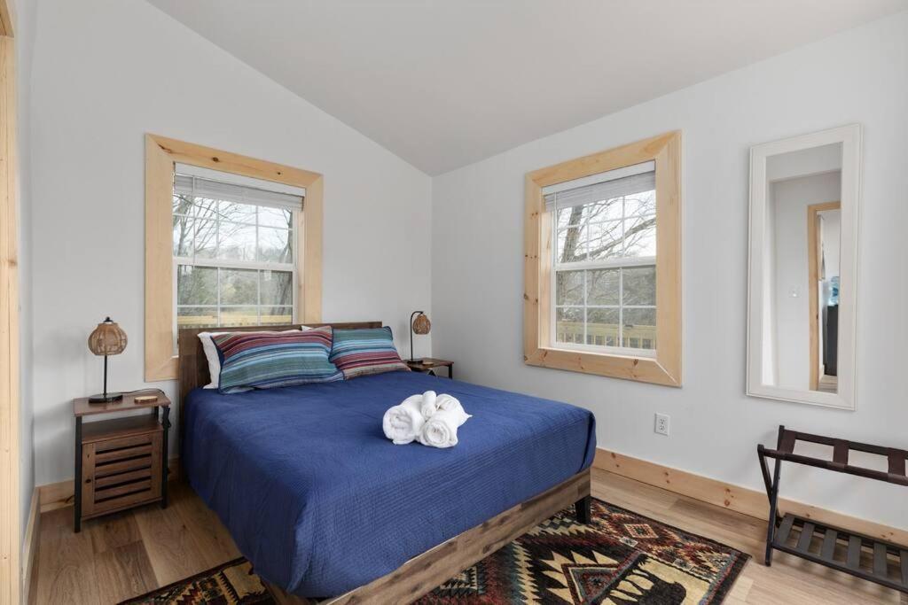 Lazy Lake 3Br Cabin W/ Mtn Views + Hot Tub +Wi-Fi Luray Exterior foto